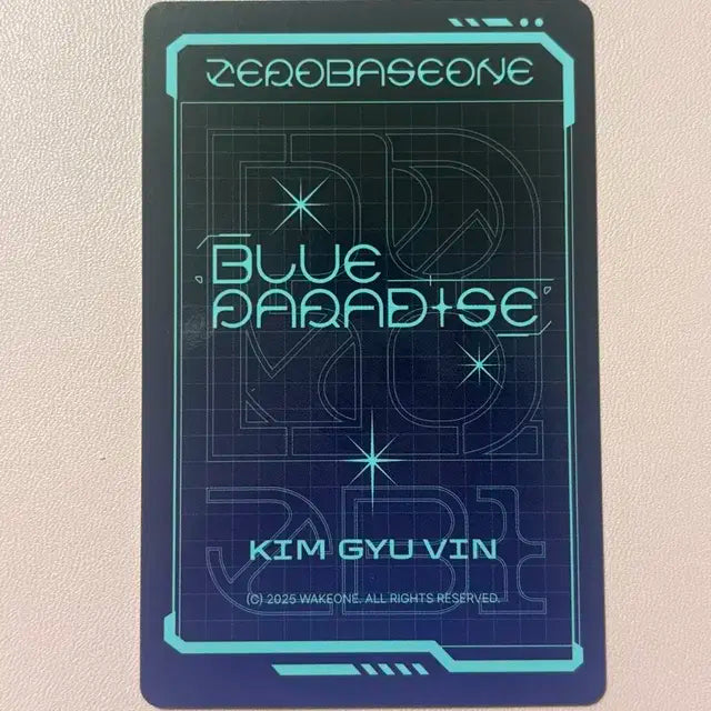 제베원 김규빈 5집 키캡버전 포카 양도 미공포 럭드 제로베이스원