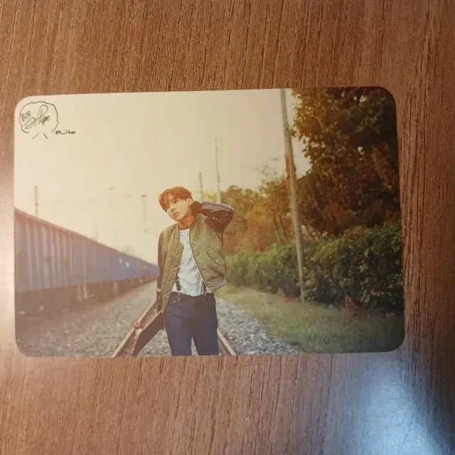 방탄소년단 bts 김석진 정호석 포토카드 양면