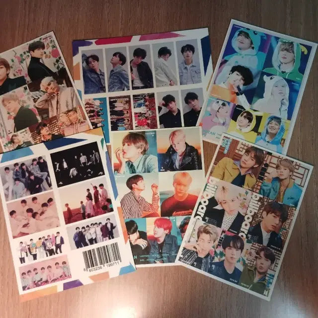 방탄소년단 bts 비공굿 스티커 굿즈 일괄
