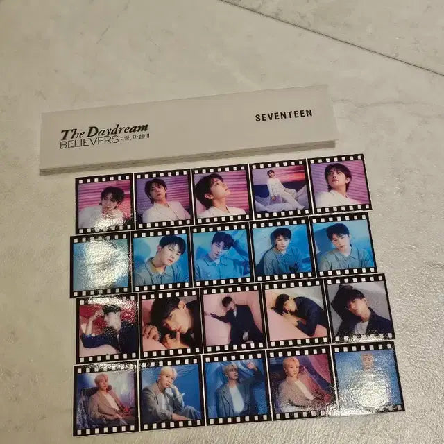 세븐틴 보컬팀 필름 포토 스티커