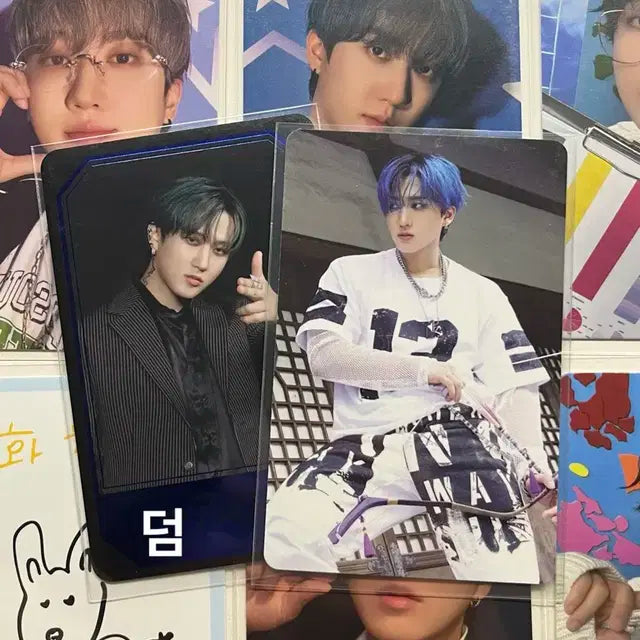 스키즈 창빈 팬클럽 시그 다마고치 포카 양도