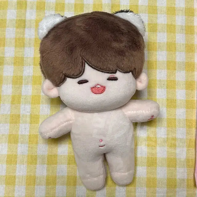 15cm 방탄 슈가 속성 솜인형 + 15cm 옷장2개