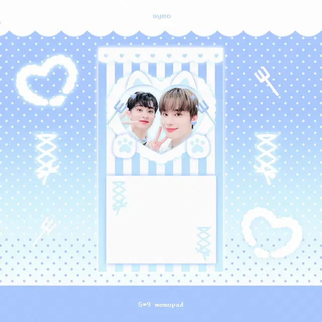 NCT 127 엔시티 정우 마크 떡메모지 비공굿