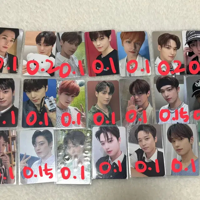 더보이즈 주연 포카 양도 미공포 판매