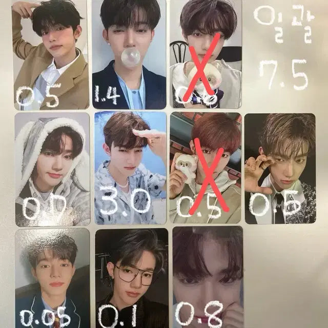 제로베이스원 장하오 포카 양도해요