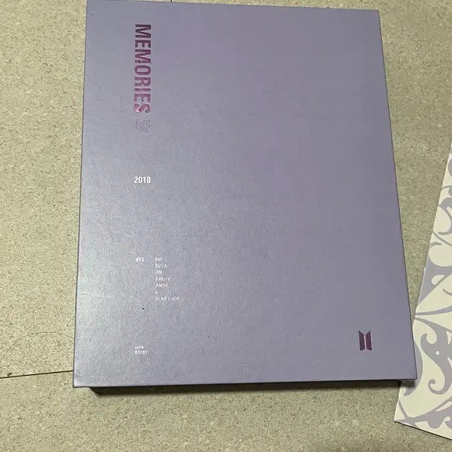 방탄소년단 bts 디비디 dvd 양도 2018 메모리즈 정호석 포토카드