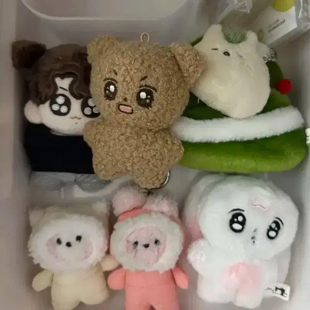 BTS 방탄 10cm 인형 꾹뚜기 태뭉이 버니꾹 슙멩이 bt21
