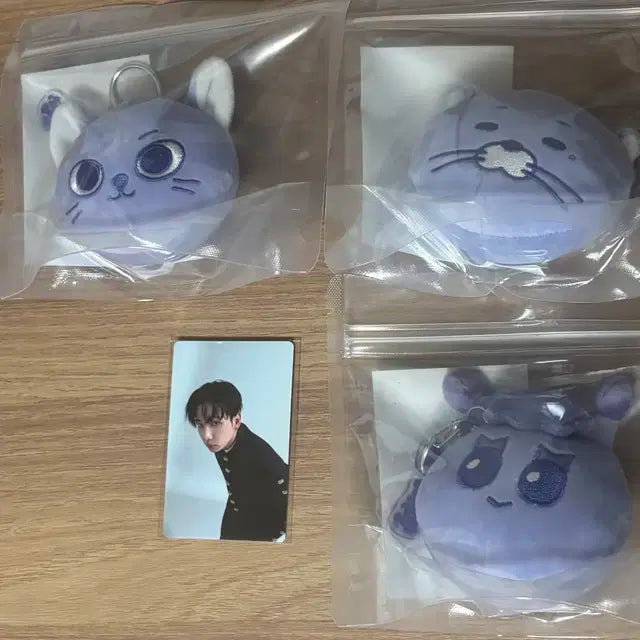 포카덤) 미개봉 쁘넥도 보넥도 페이스키링 삼한 달링 캣삐