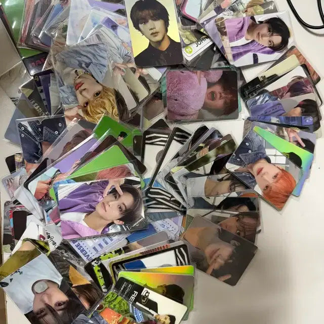 !엔시티 굿즈, 포카 193개 팔아요 급처 간식 폭폭폭덤!뒷장도 많아요