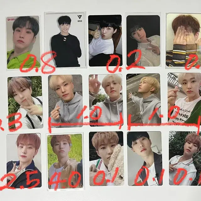 세븐틴 호시 위주 포카