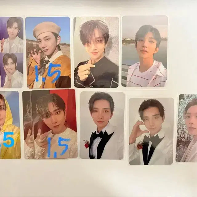 세븐틴 포카 판매(에스쿱스,정한,조슈아,준,호시,원우)