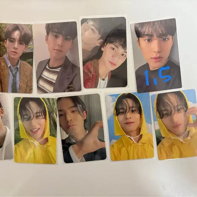 세븐틴 포카 판매(우지,디에잇,도겸,민규,승관,버논,디노)