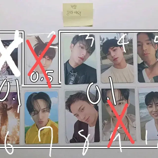 세븐틴 포카 팝니다(이미지 넣을 공간 부족으로 승관버논디노는 여기 없음)