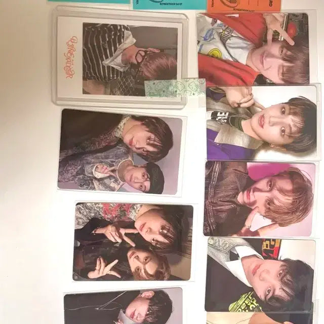 보넥도 앨범,굿즈 탈덕처분 합니다(뒷장)