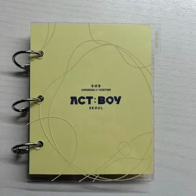 투바투 연준 콜북 판매