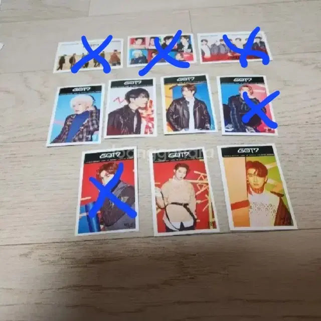 GOT7 갓세븐 싸인 포토카드