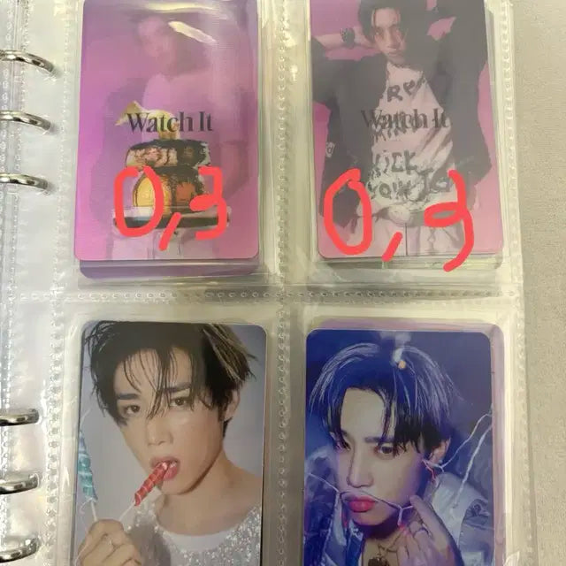더보이즈 주연, 선우, 현재, 큐, 뉴, 에릭 등 포카 처분 양도 판매
