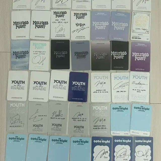제로베이스원 포토카드