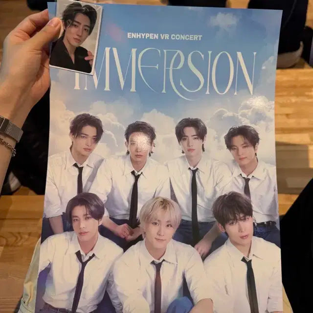 엔하이픈vr 성훈 포카, 포스터 양도