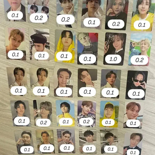 세븐틴 포카 판매