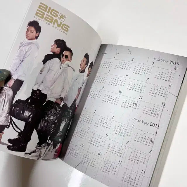 빅뱅 x 투애니원 x FILA 2010년 다이어리, 엽서