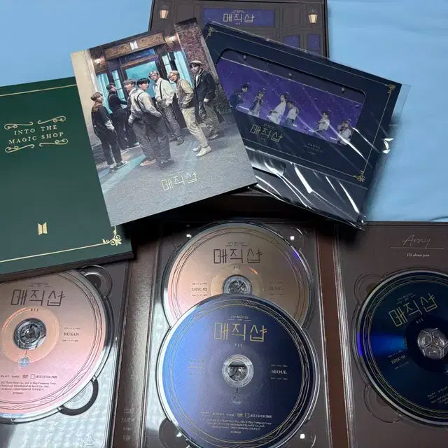 방탄소년단 한국매직샵 dvd팝니다! (포카없음)