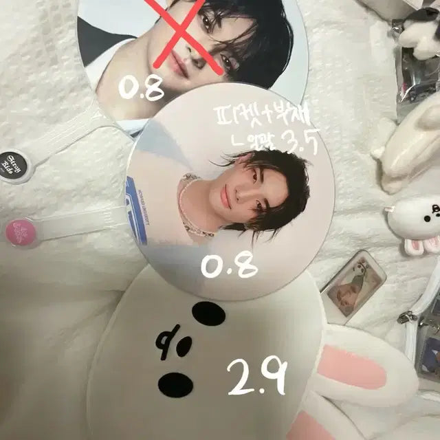 리노 현진 부채 리빗 부채 피켓 커버 스키즈 스트레이키즈