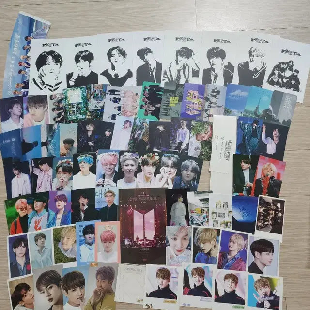 방탄소년단 방탄 앨범 포카 시그 일괄 랜덤깡