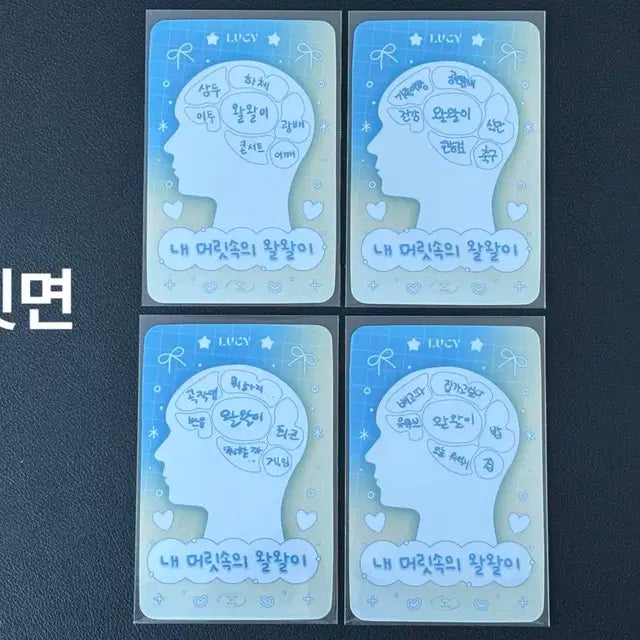 루시 프롬 내 머릿속의 왈왈이 포토카드 일괄