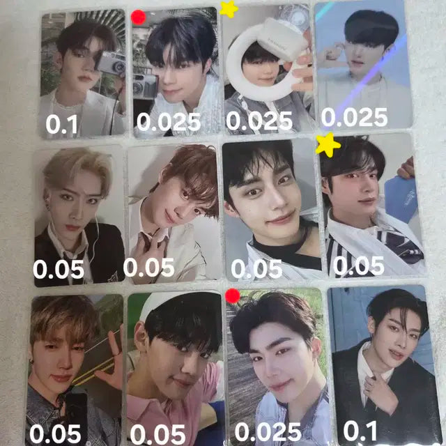 제로베이스원 김지웅장하오리키김규빈박건욱 포카 양도