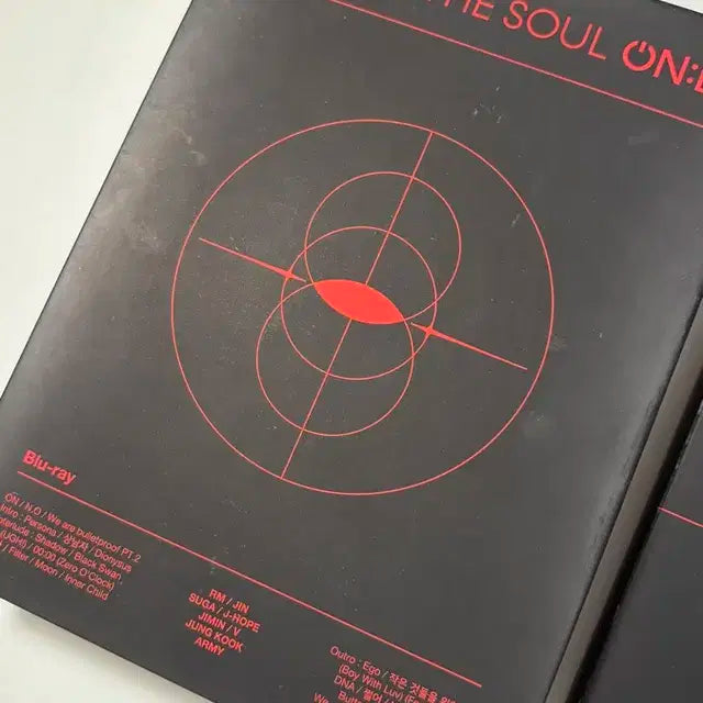 BTS MAP OF THE SOUL ON:E DVD, BLU-RAY