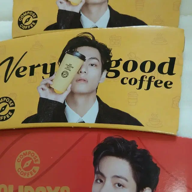 컴포즈 방탄 뷔 컵홀더