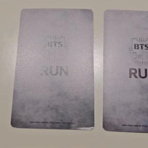 방탄소년단 BTS 일본 Run 앨범 + 포토카드 세트 양도