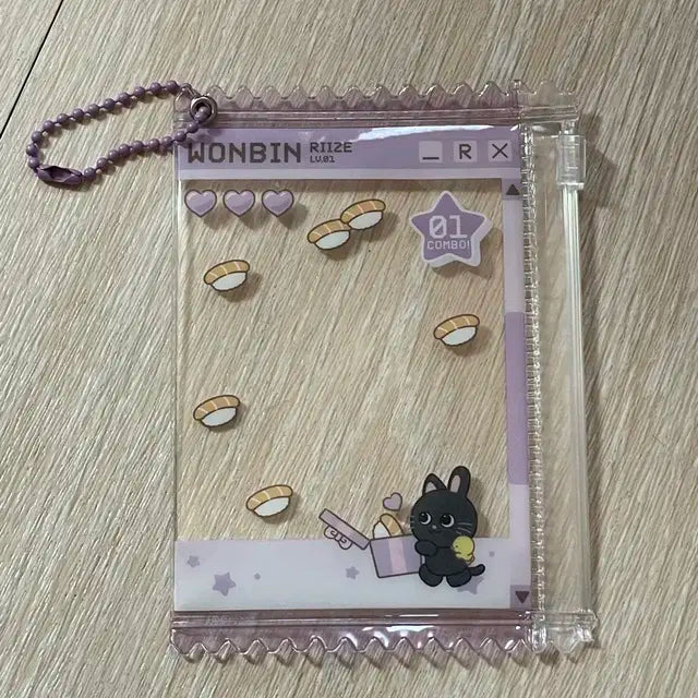 라이즈 RIIZE 팝업 10만원 사은품 원빈 포카 파우치