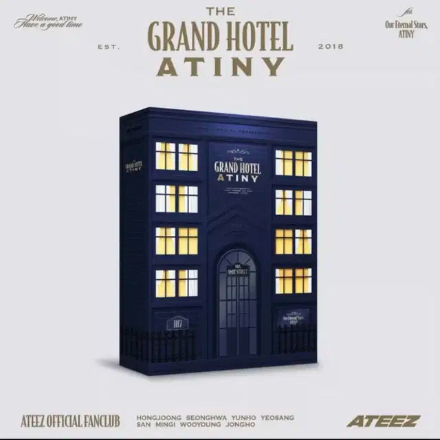 에이티즈 6기 멤버십 키트 풀구성 양도