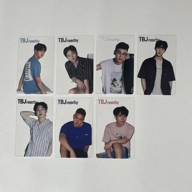 희귀!! TBJ 비투비 투명 포토카드 포카 일괄