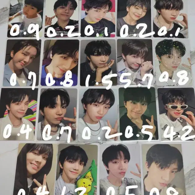 보이넥스트도어 보넥도 운학 포카일괄 양도 whowhyhow19.99노장르