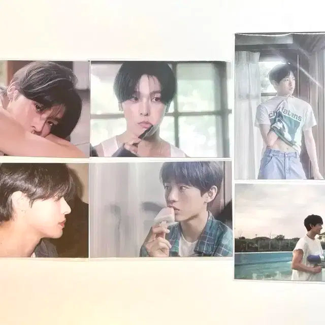 (미개봉) 엔시티 위시 리쿠 유우시 여름 전시회 현장 한정 엽서 a b