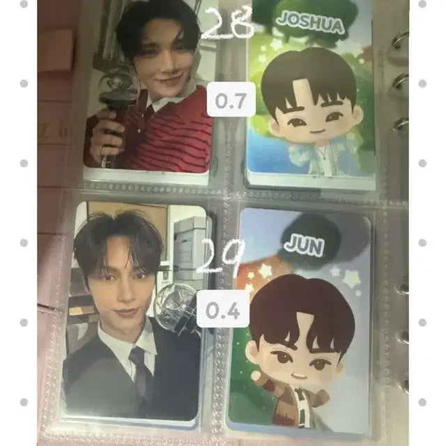 세븐틴 포카 양도 해요!!