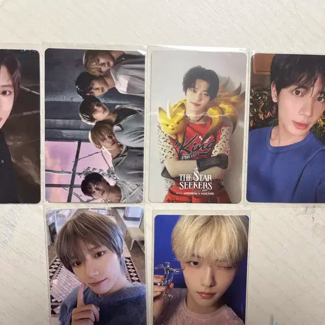 투바투 연준,범규,수빈,태현,단체 포카