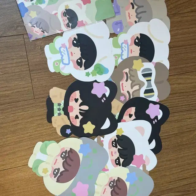 엔시티위시 다님 왕스티커 일괄