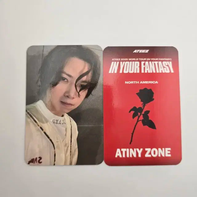 에이티즈 북미 투어 티니존 여상 포카