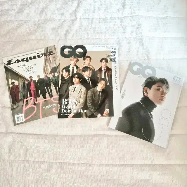 BTS GQ 에스콰이어 잡지