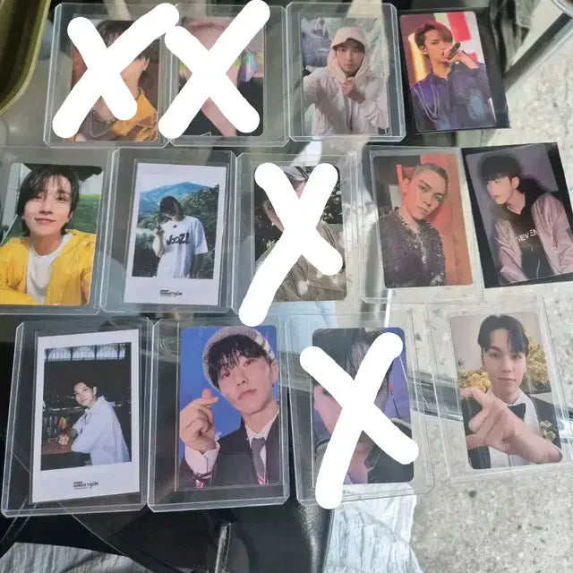 세븐틴 포카 판매합니다~(조슈아 호시 민규 버논 우지 원우)