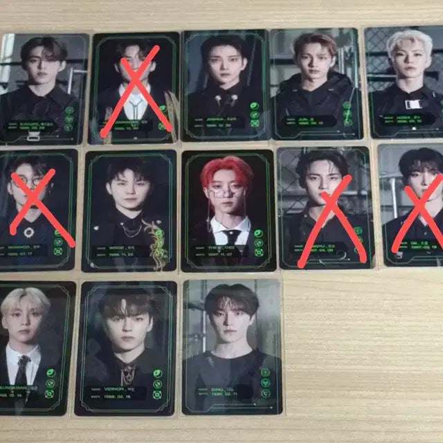 세븐팀 게임보이 멤버십 키트 포카 증사