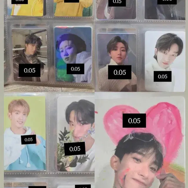 세븐틴 포토카드 팝니다 1탄