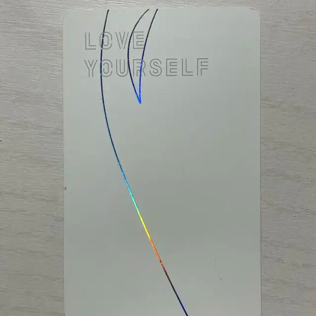 방탄소년단 BTS 제이홉 love yoursef 포카