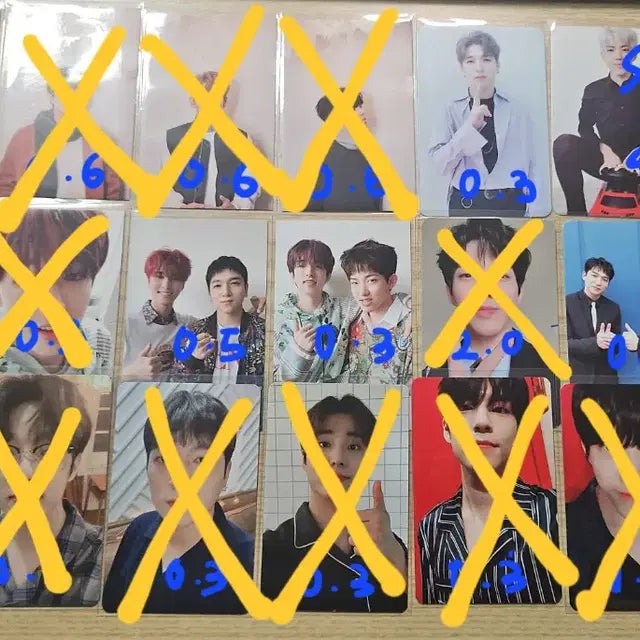 데이식스 포토카드 포카