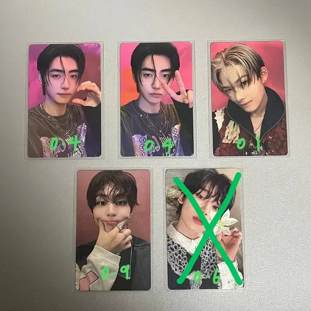 엔하이픈 오렌지 블러드 앨범 포카 양도