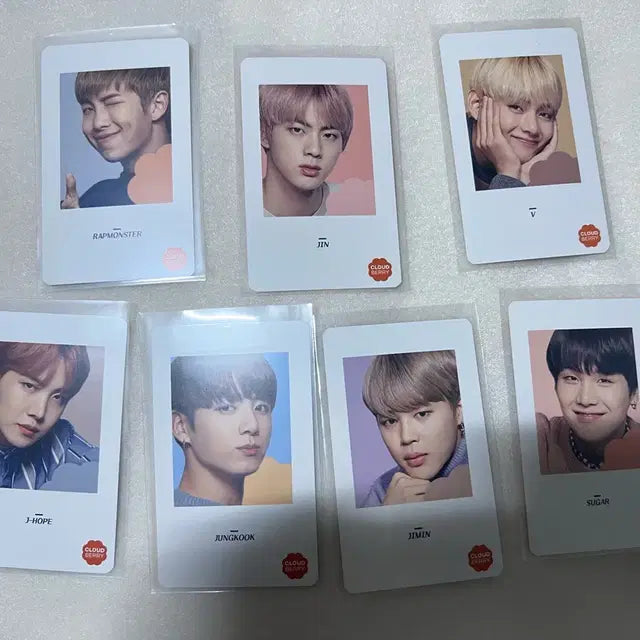 방탄 bts 희귀포카 클라우드베리 포카